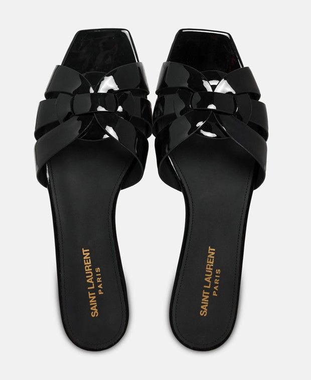Saint Laurent Paris Tribute Mules Size US 6 / IT 36 - 3 Thumbnail