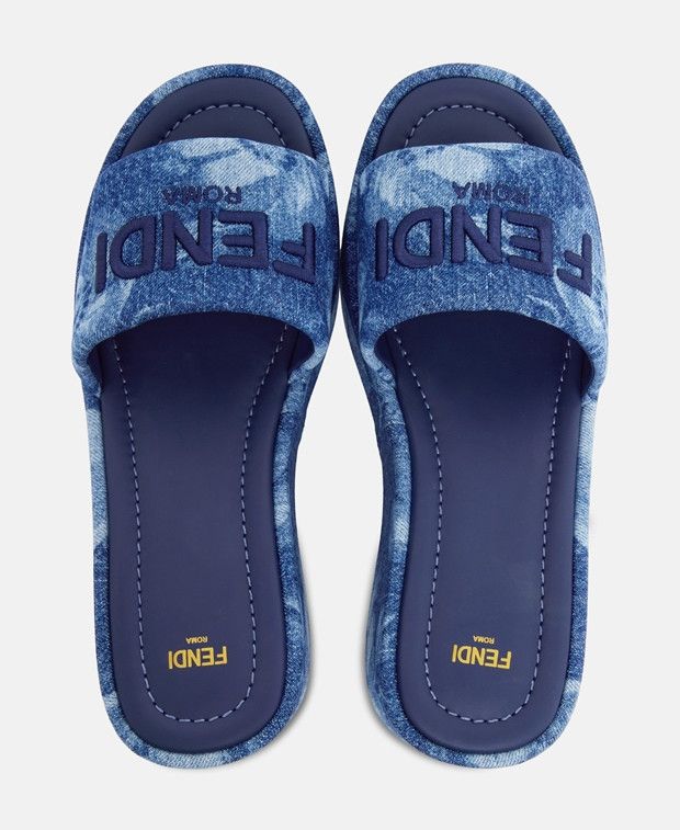 Fendi Wedged Mules Size US 9 / IT 39 - 3 Thumbnail