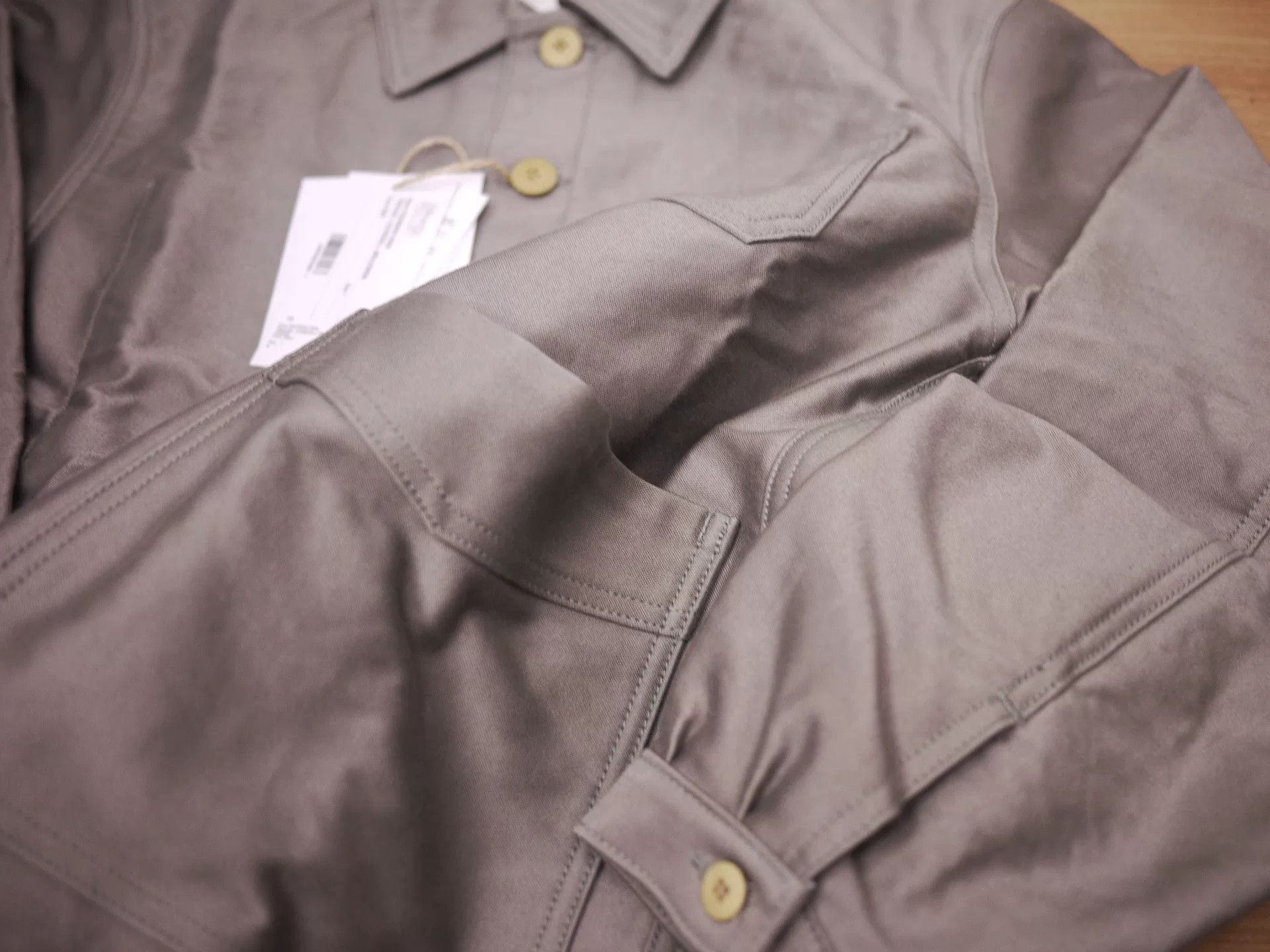 Visvim VISVIM TRAVAIL COVERALL MOLESKIN GREY Size US S / EU 44-46 / 1 - 7 Thumbnail