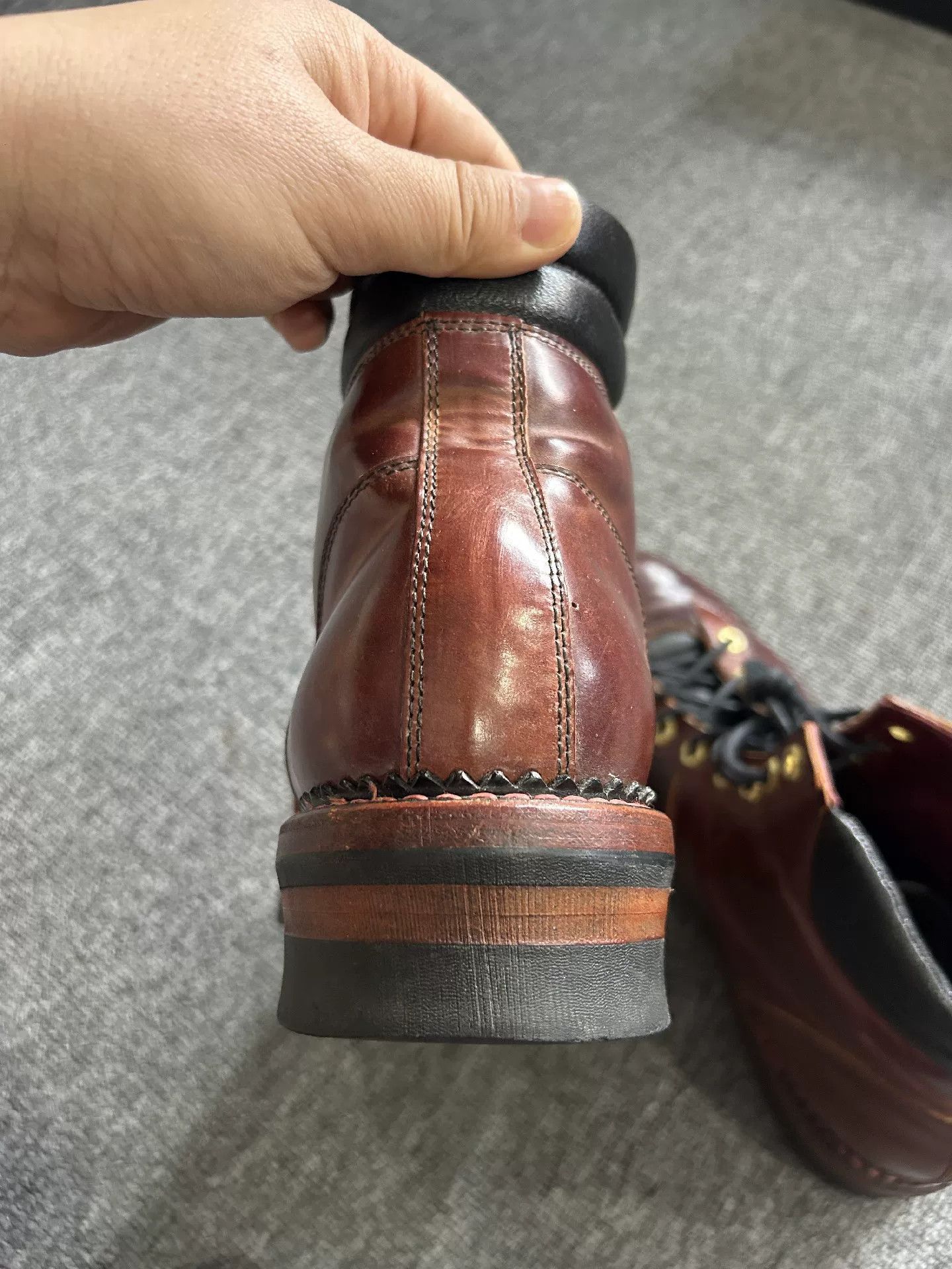 Other Stylish Brown High-Top Leather Boots Size US 8.5 / EU 41-42 - 7 Thumbnail