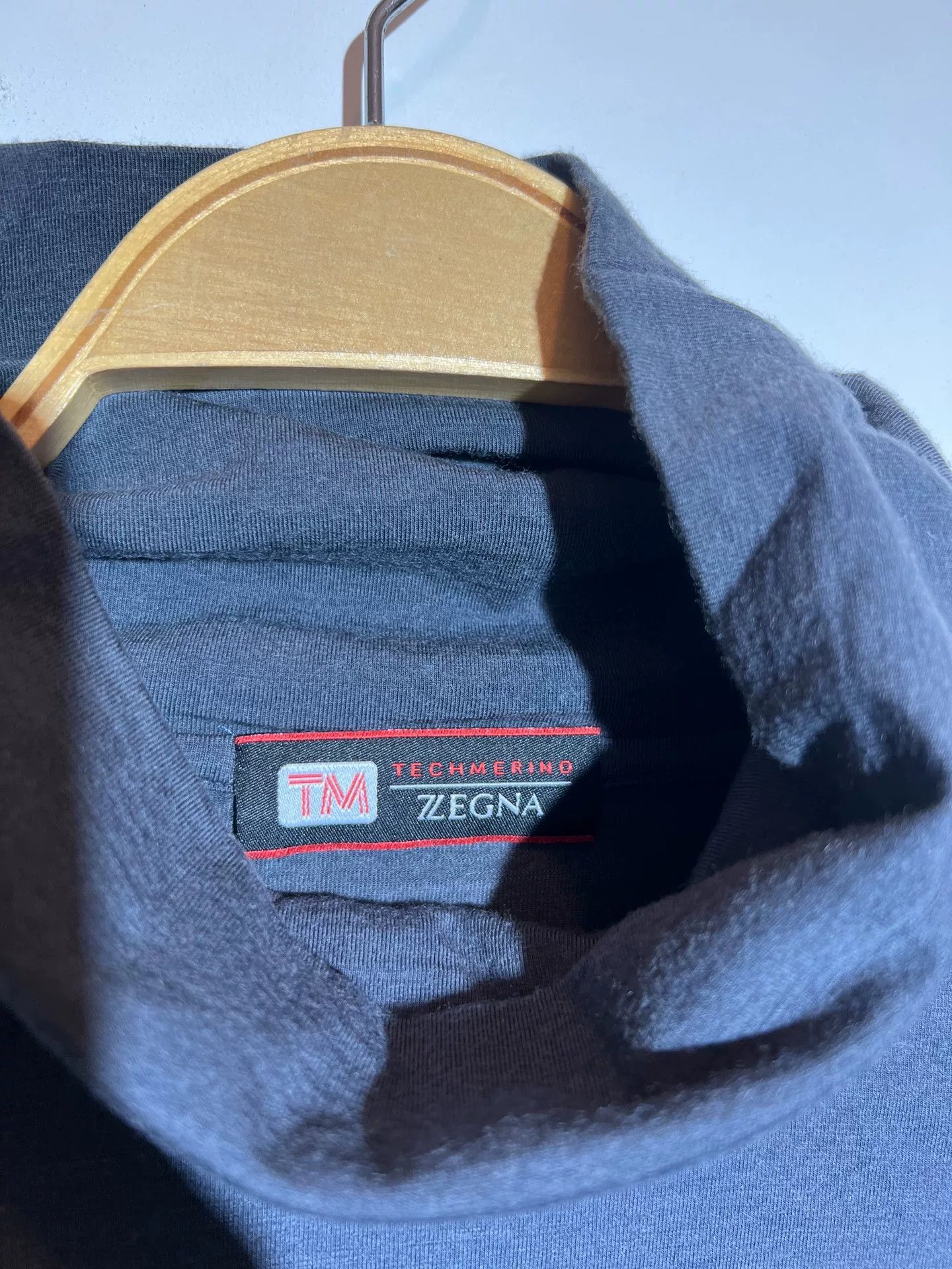 Ermenegildo Zegna Zegna Techmerino Men's Turtleneck Base Layer Size US M / EU 48-50 / 2 - 5 Thumbnail