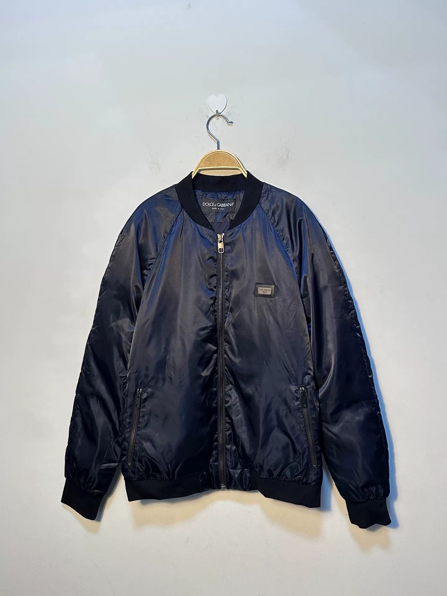 Other Dark Blue Dolce & Gabbana Men's Jacket Size US M / EU 48-50 / 2 - 9 Thumbnail