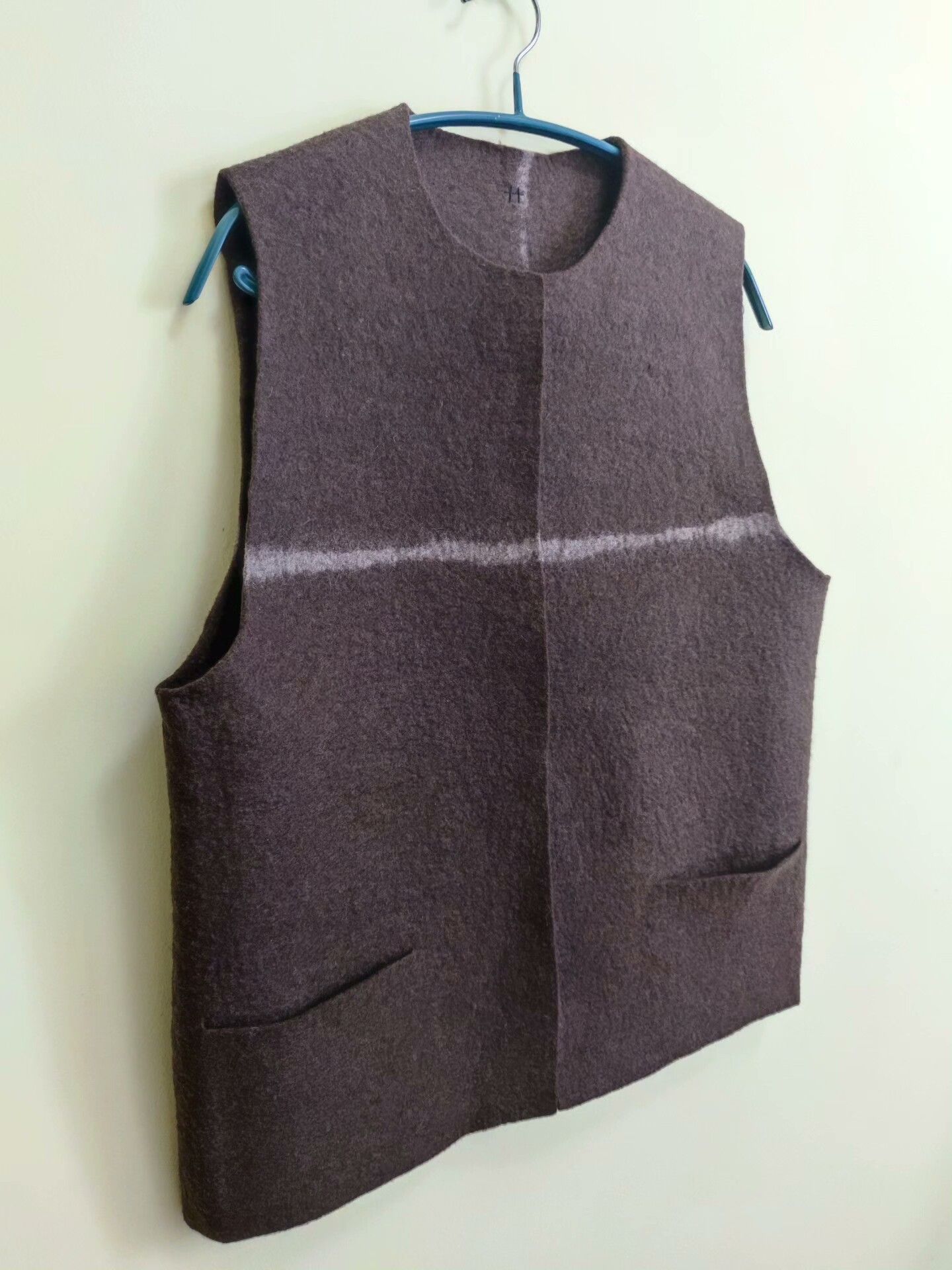 Other Minimalist Yak Wool Vest by Norlha Size US M / EU 48-50 / 2 - 2 Thumbnail