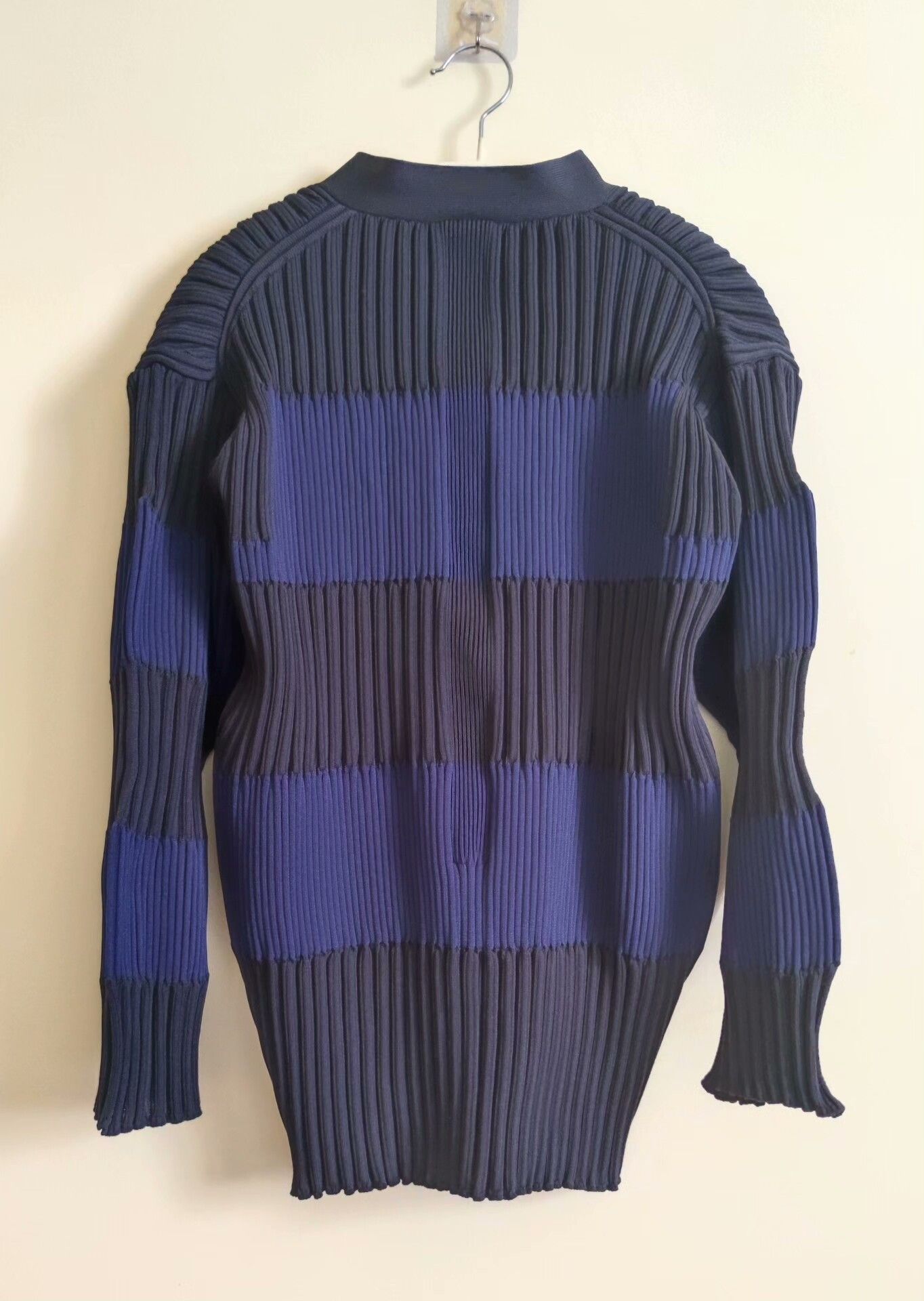 Issey Miyake Issey Miyake 3D Knit Colorblock Cardigan Size US M / EU 48-50 / 2 - 4 Thumbnail