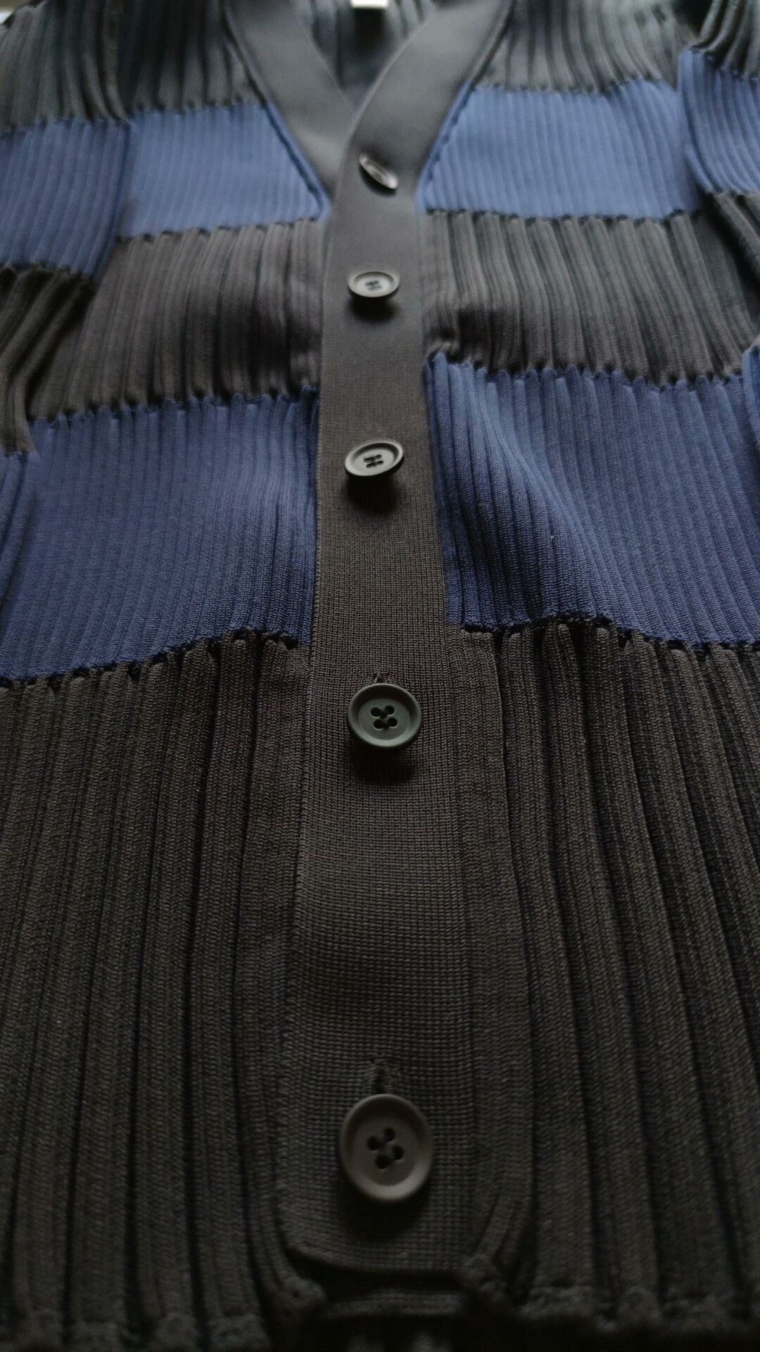 Issey Miyake Issey Miyake 3D Knit Colorblock Cardigan Size US M / EU 48-50 / 2 - 5 Thumbnail