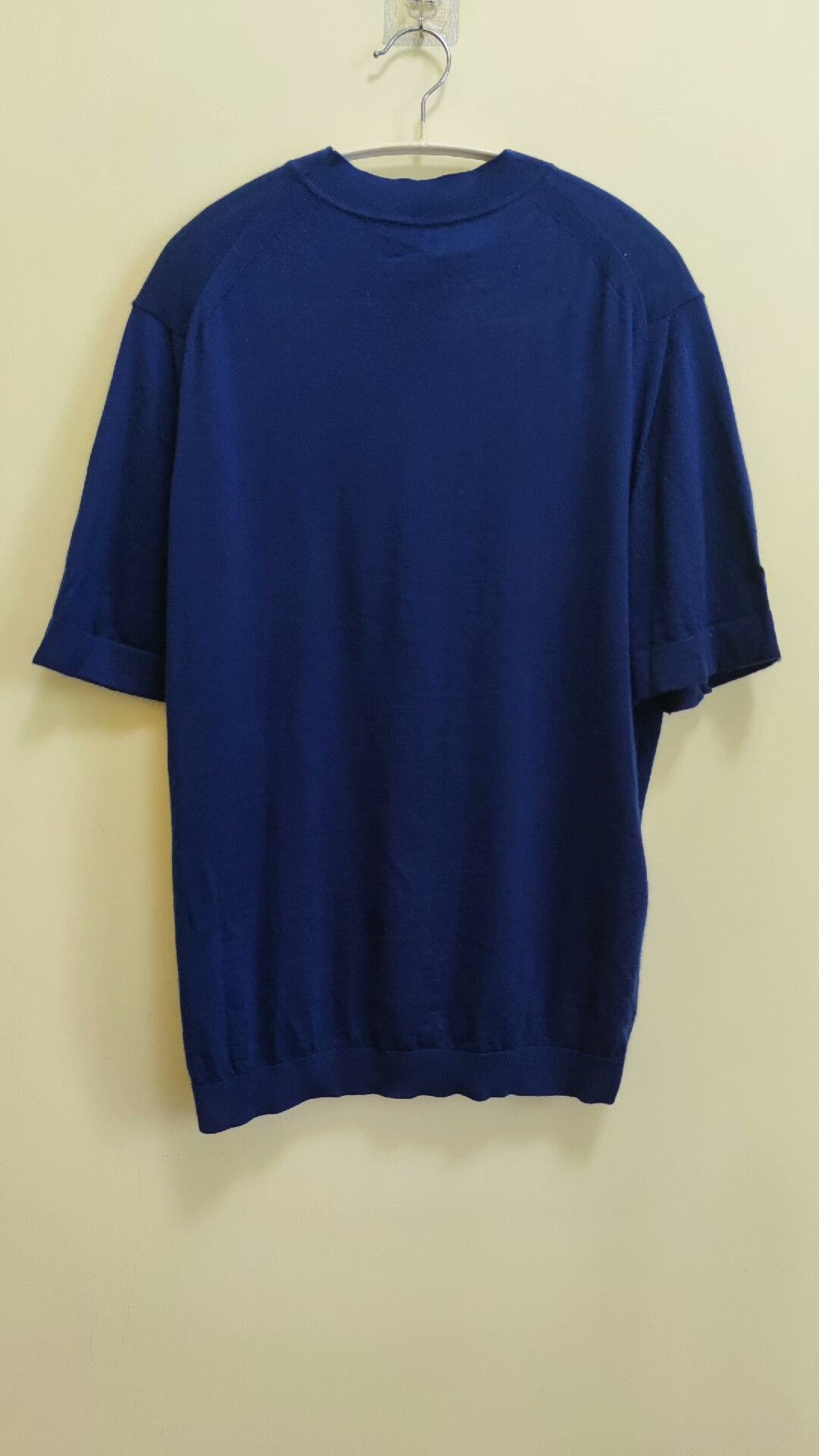 Other Dreyden Blue Cashmere Knit Short Sleeve Sweater Size US M / EU 48-50 / 2 - 4 Thumbnail