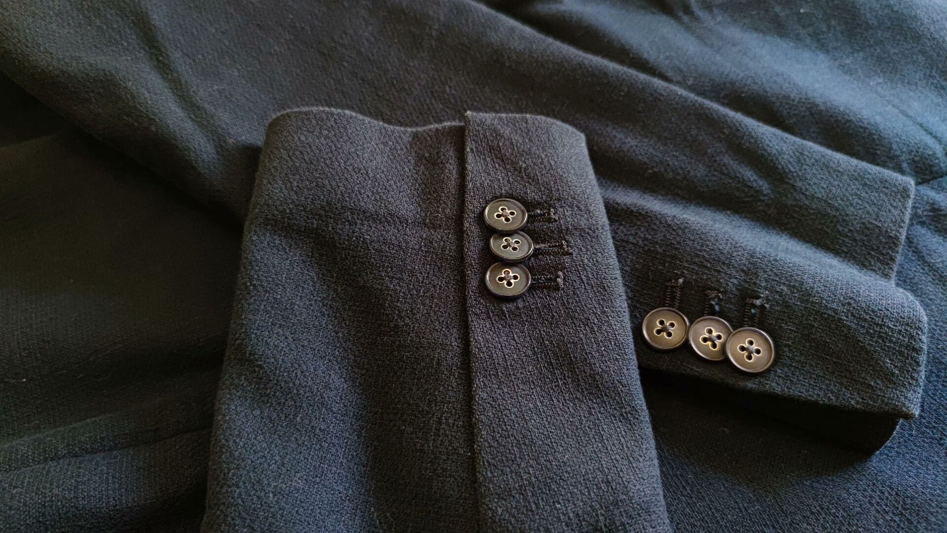 Other Handmade Blue Dye Suit with Wave Lining Size US S / EU 44-46 / 1 - 7 Thumbnail