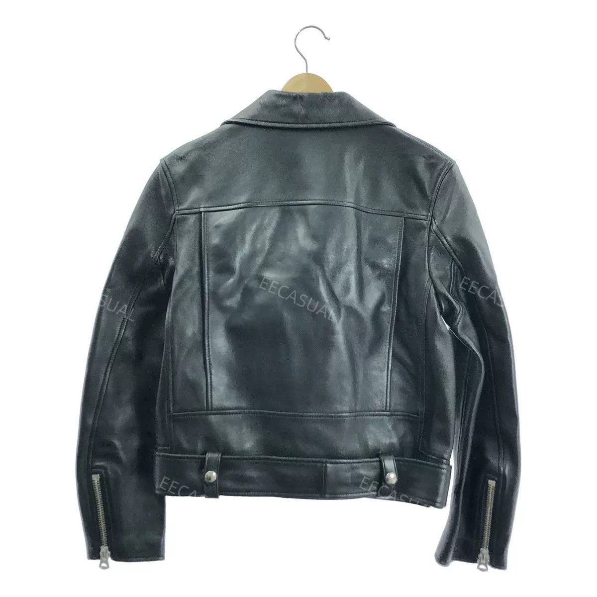Acne Studios Black Leather Biker Jacket for Women Size XXS / US 00 / IT 34 - 2 Thumbnail