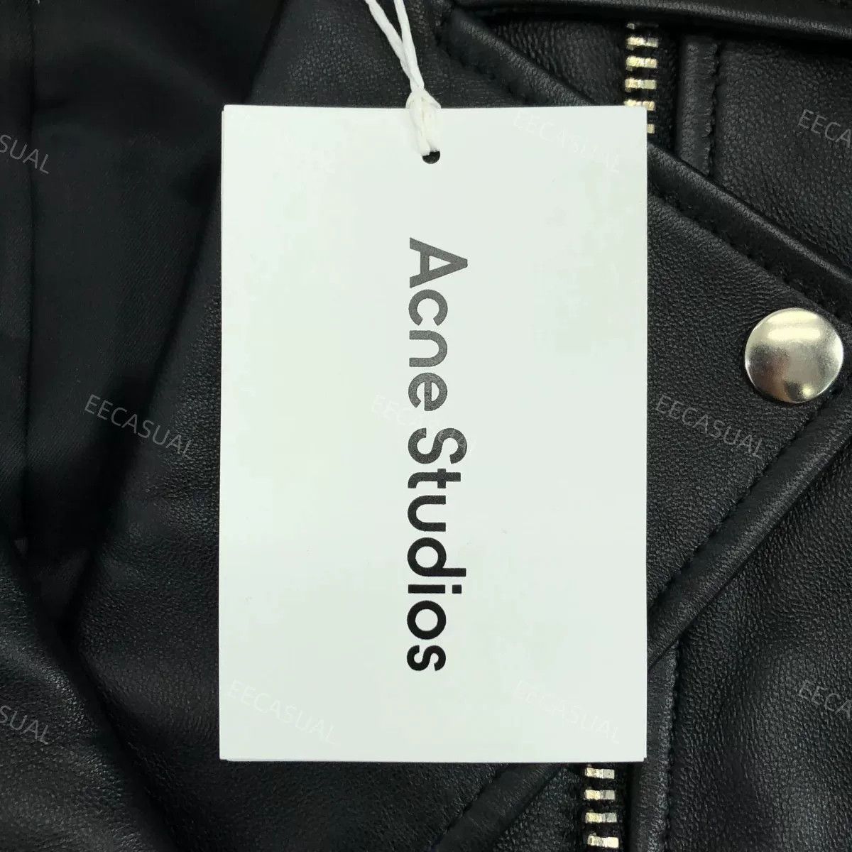 Acne Studios Black Leather Biker Jacket for Women Size XXS / US 00 / IT 34 - 8 Thumbnail