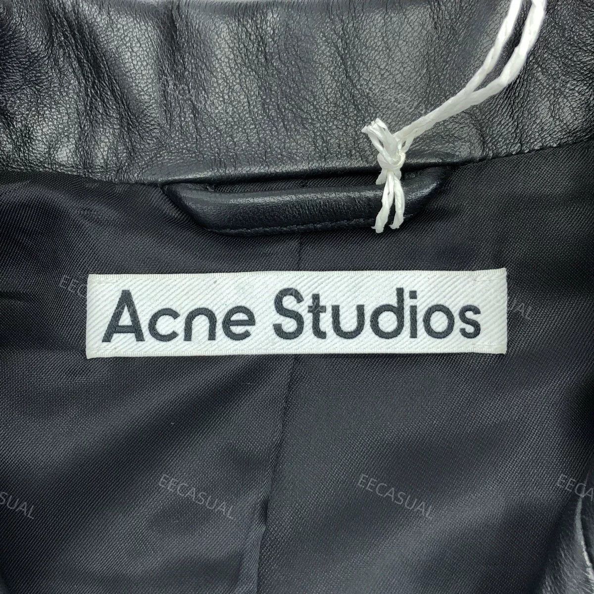 Acne Studios Black Leather Biker Jacket for Women Size XXS / US 00 / IT 34 - 6 Thumbnail