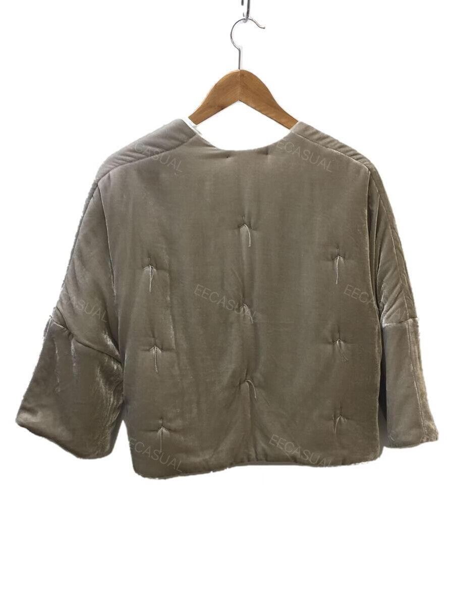 RIPVANWINKLE TOWAVASE Gray Silk Velvet Cotton Jacket Size M / US 6-8 / IT 42-44 - 6 Thumbnail