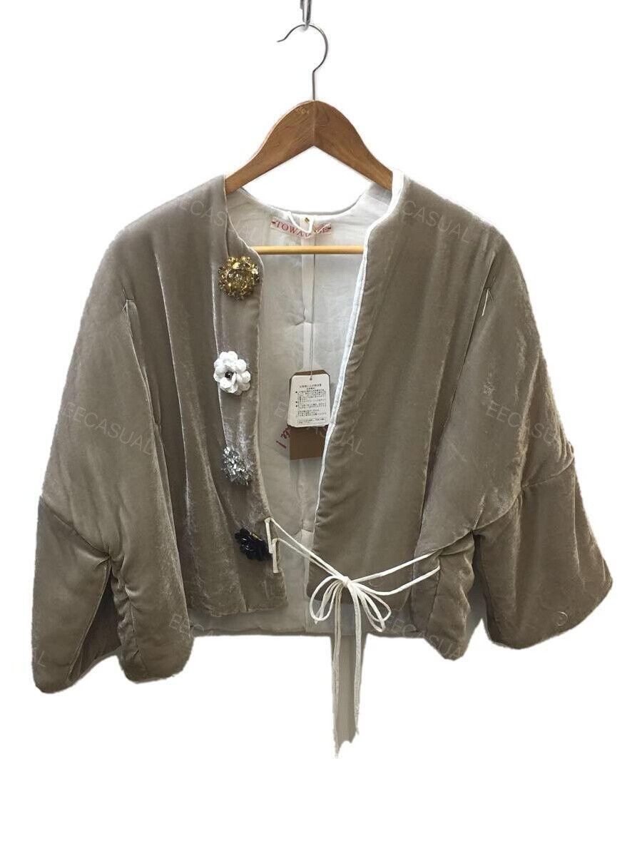 RIPVANWINKLE TOWAVASE Gray Silk Velvet Cotton Jacket Size M / US 6-8 / IT 42-44 - 5 Thumbnail