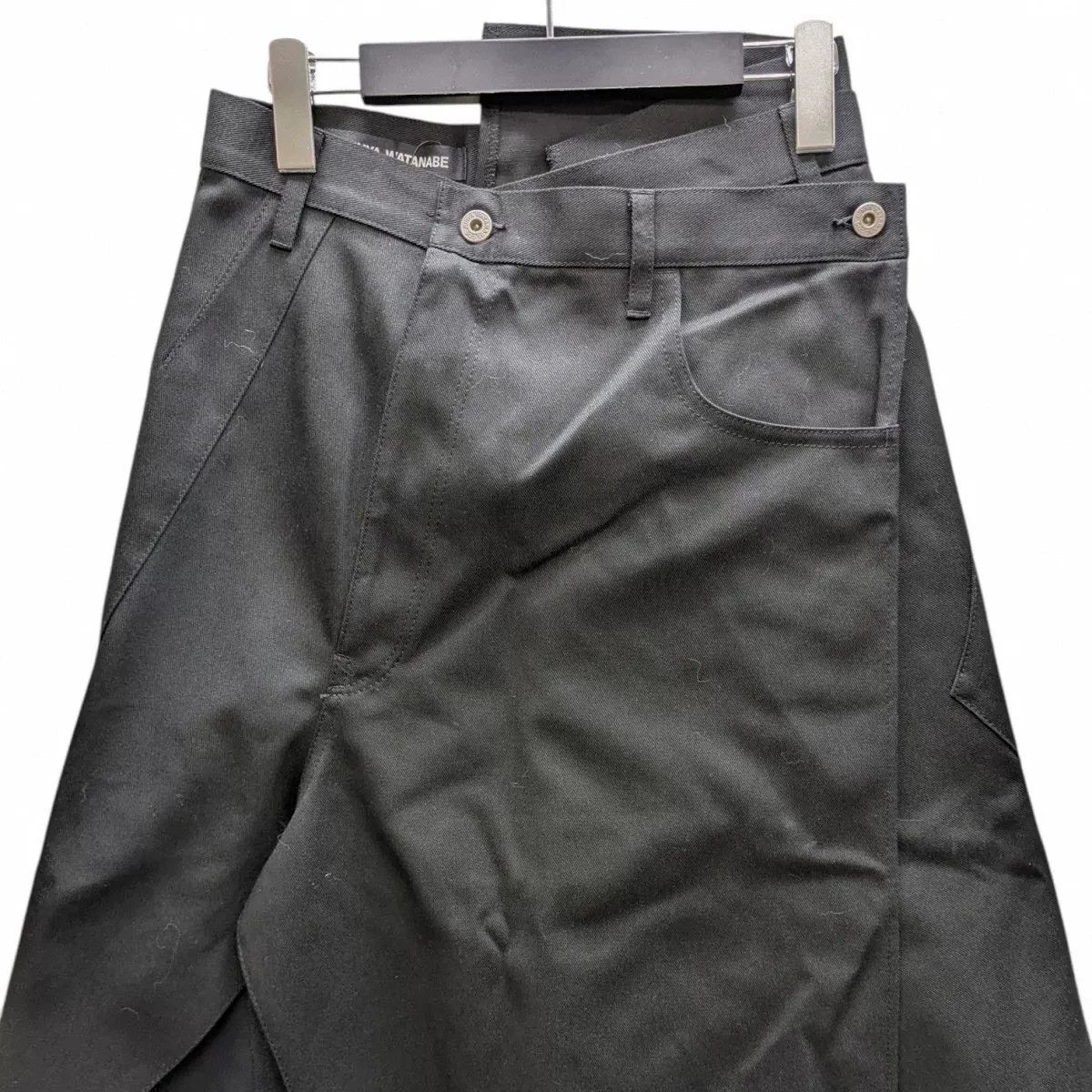 Junya Watanabe Junya Watanabe Black Deconstructed Denim Skirt Size 24" / US 00 / IT 34 - 4 Thumbnail