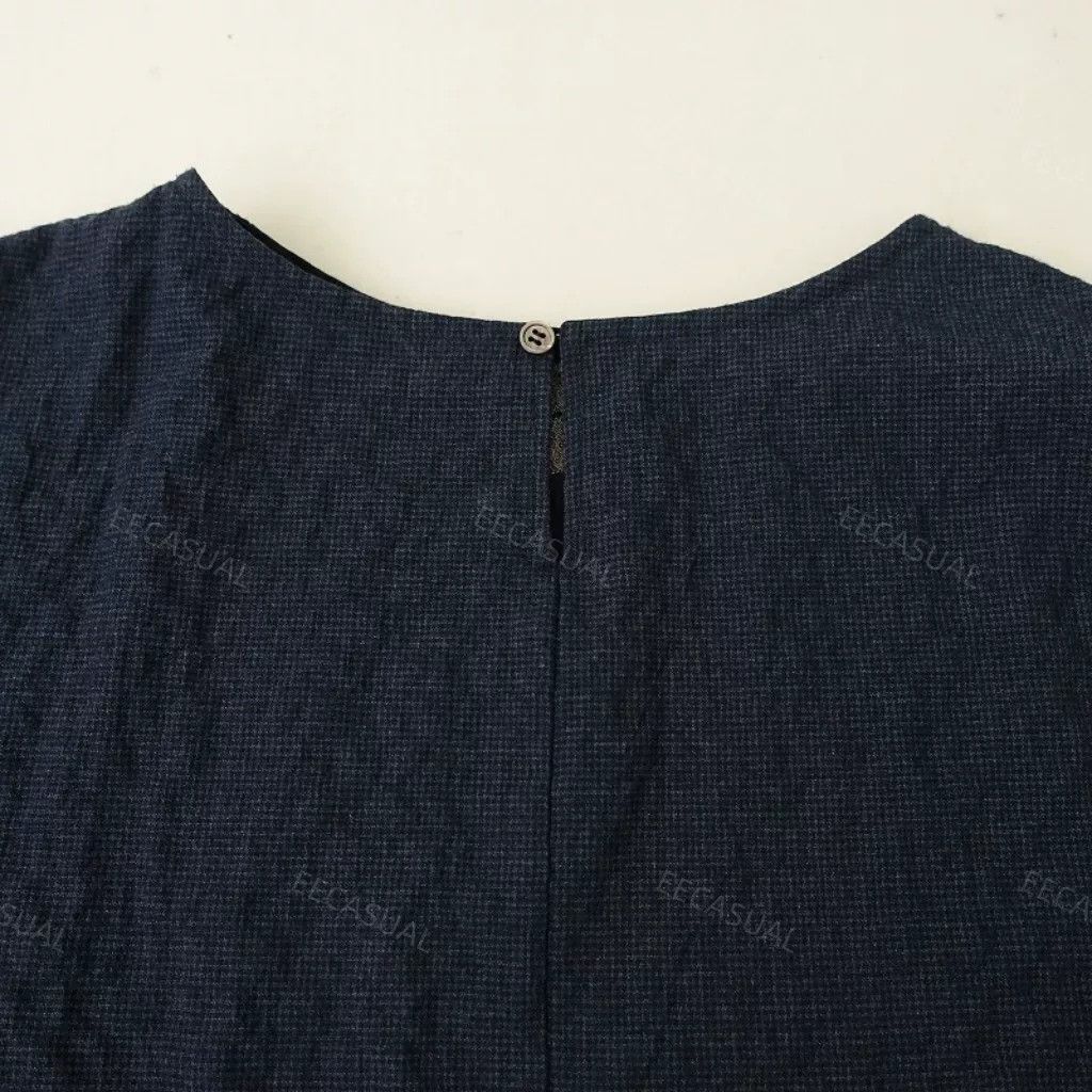 Pas de Calais Pas de Calais Check Pattern Shirt Size XS / US 0-2 / IT 36-38 - 4 Thumbnail