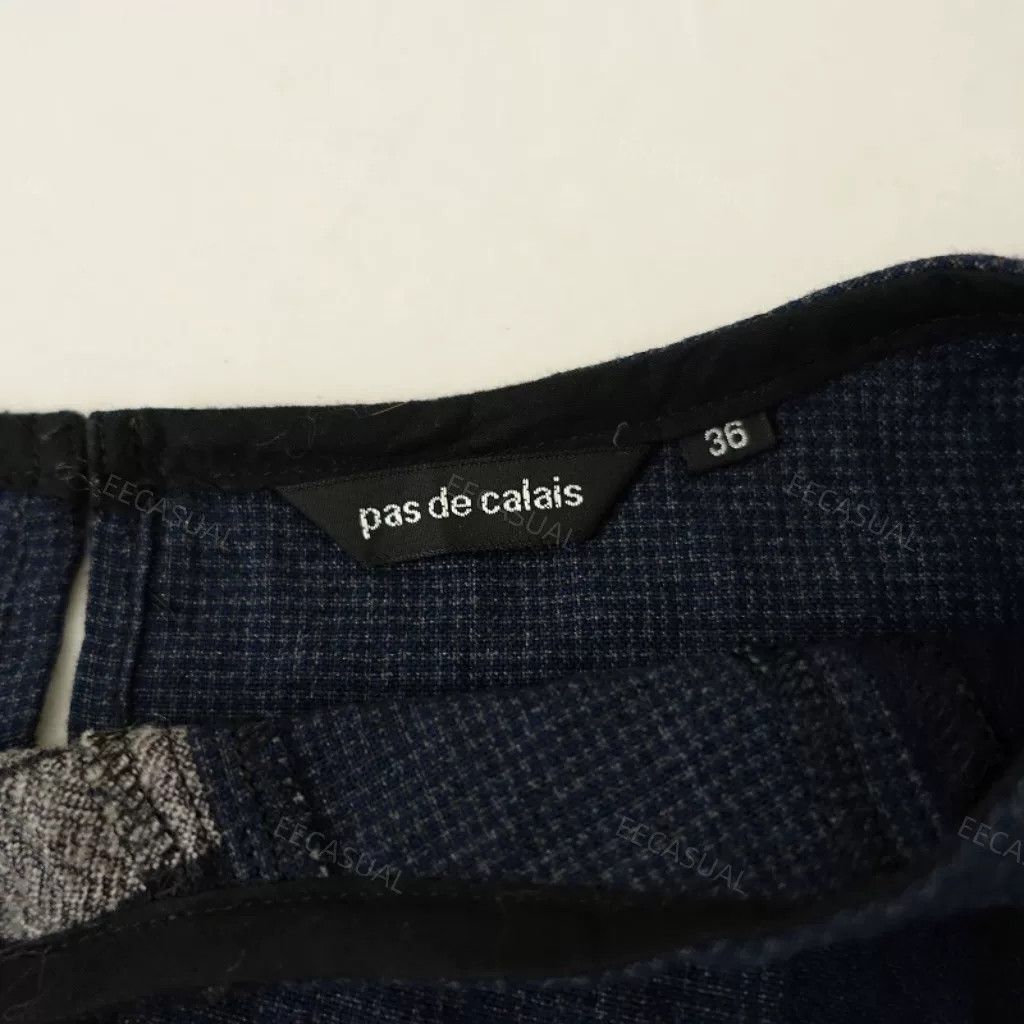 Pas de Calais Pas de Calais Check Pattern Shirt Size XS / US 0-2 / IT 36-38 - 5 Thumbnail