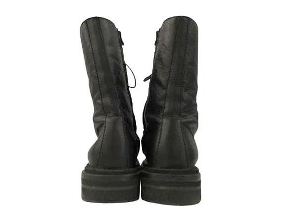 Yohji Yamamoto Yohji Yamamoto Black Leather Military Boots Size US 9 / EU 42 - 4 Thumbnail