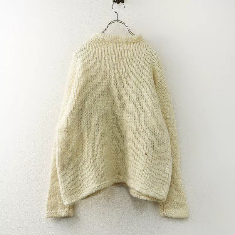 45rpm Ivory Wool Knit Sweater Size M / US 6-8 / IT 42-44 - 2 Thumbnail
