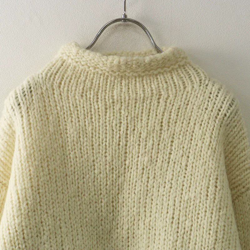 45rpm Ivory Wool Knit Sweater Size M / US 6-8 / IT 42-44 - 6 Thumbnail