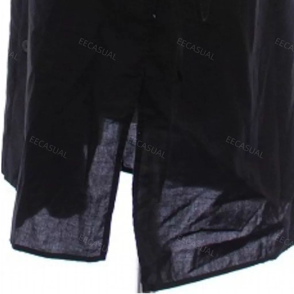 Y's Yohji Yamamoto Black Cotton Shirt Size US M / EU 48-50 / 2 - 7 Thumbnail