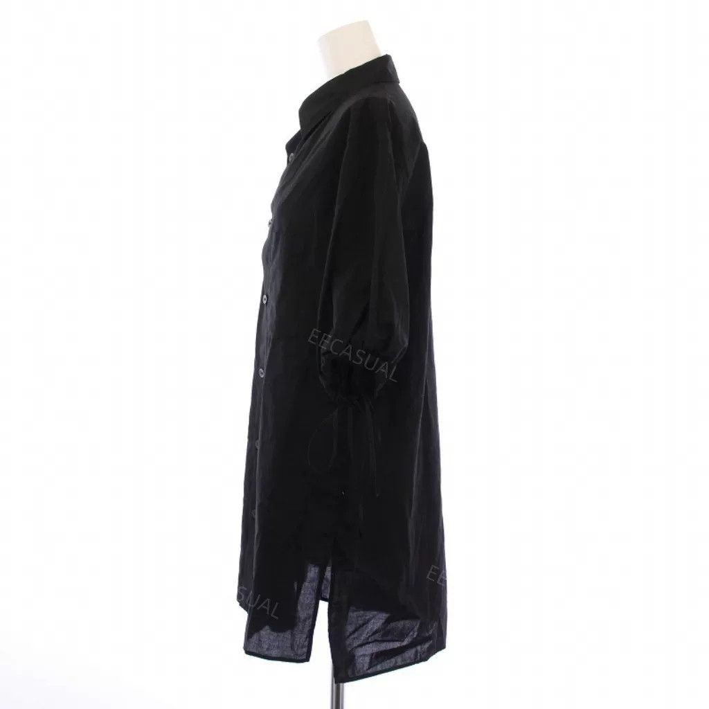 Y's Yohji Yamamoto Black Cotton Shirt Size US M / EU 48-50 / 2 - 3 Thumbnail