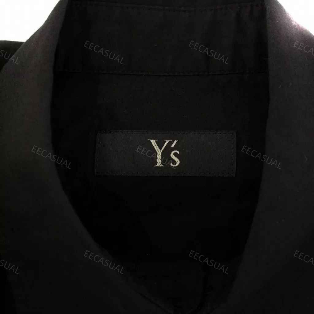 Y's Yohji Yamamoto Black Cotton Shirt Size US M / EU 48-50 / 2 - 9 Thumbnail