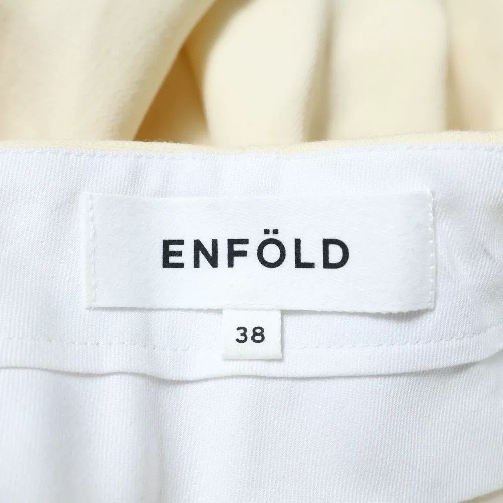 Other Enfold Beige Wide-Leg Wool Trousers Size 38" / US 16 / IT 52 - 8 Thumbnail