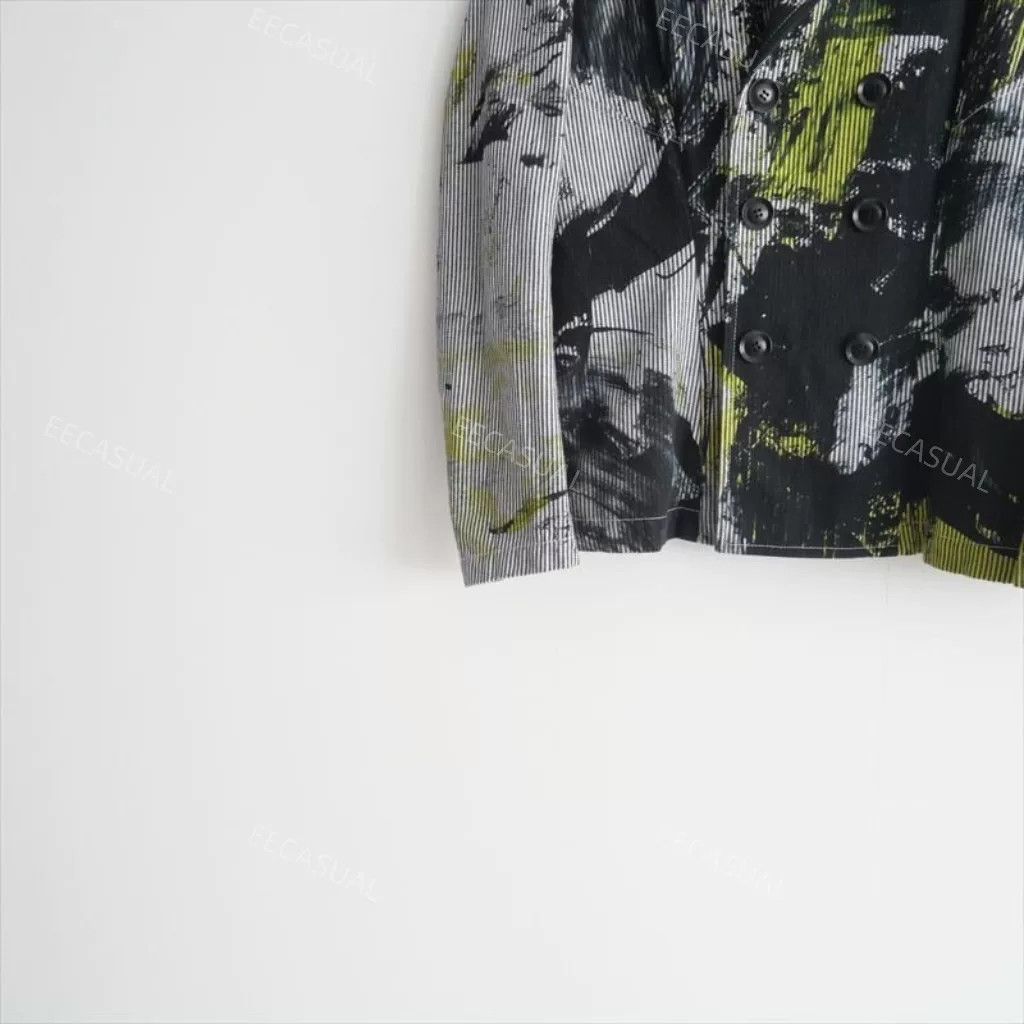 Y's Abstract Print Jacket by Y's Yohji Yamamoto Size US L / EU 52-54 / 3 - 5 Thumbnail