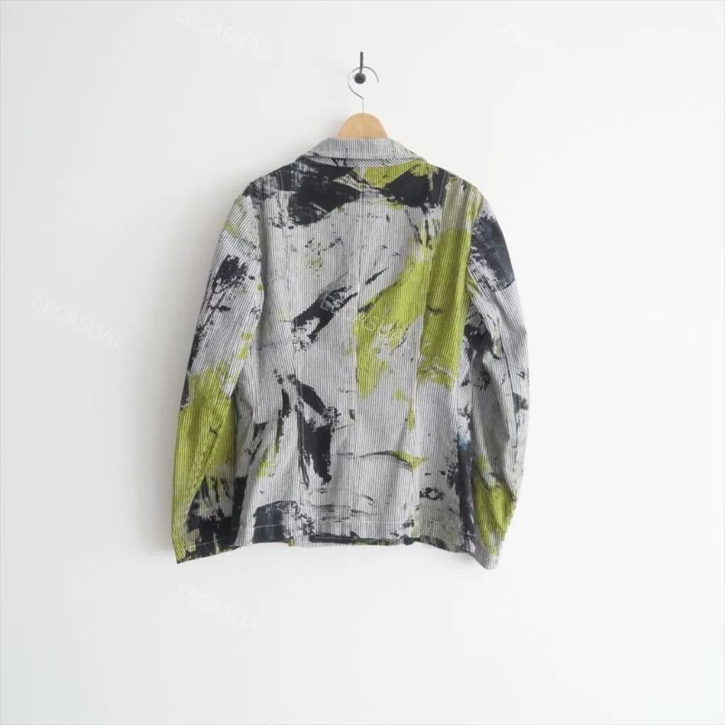 Y's Abstract Print Jacket by Y's Yohji Yamamoto Size US L / EU 52-54 / 3 - 3 Thumbnail
