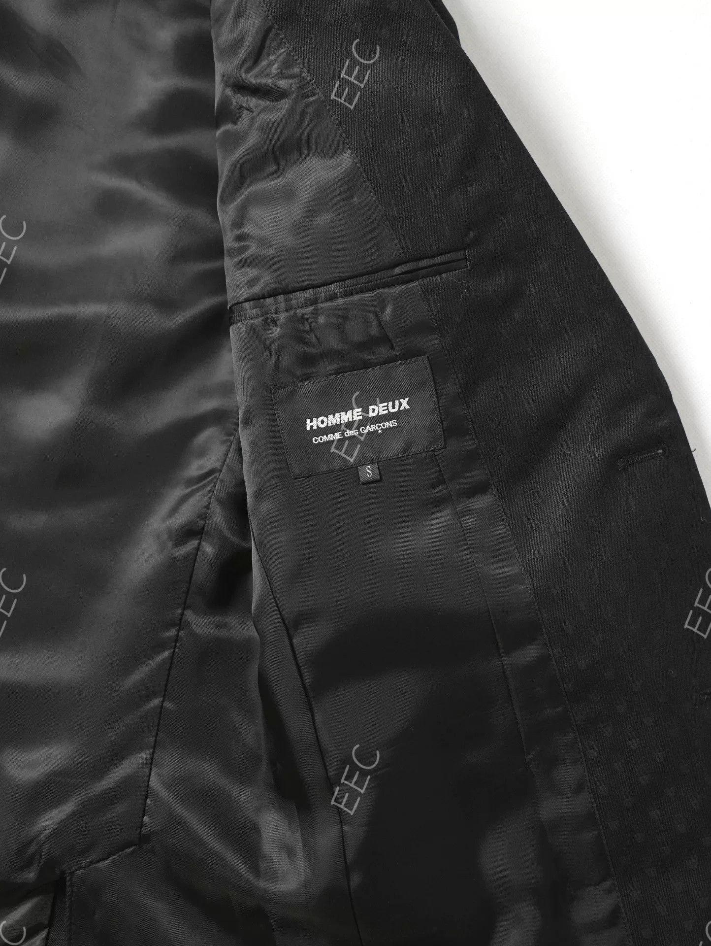 Comme des Garcons CDG Rei Kawakubo Black Wool Blazer Size US M / EU 48-50 / 2 - 3 Thumbnail
