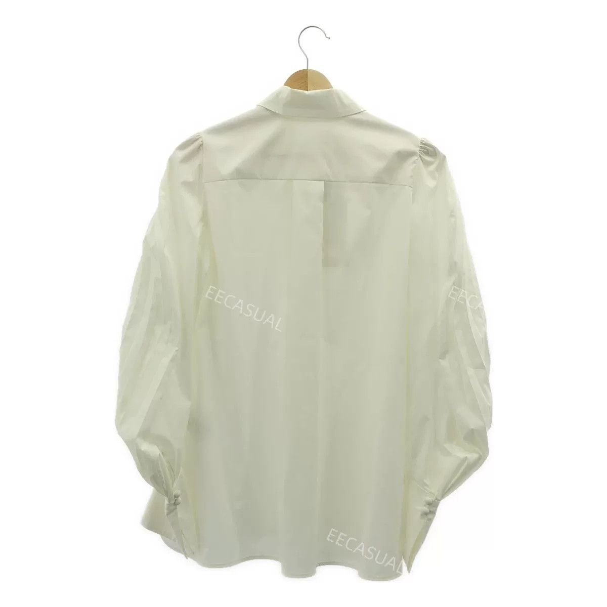 Other Mame Kurogouchi White Pleated Shirt Size S / US 4 / IT 40 - 2 Thumbnail