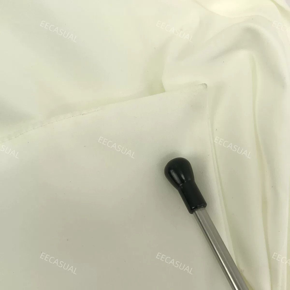 Other Mame Kurogouchi White Pleated Shirt Size S / US 4 / IT 40 - 8 Thumbnail