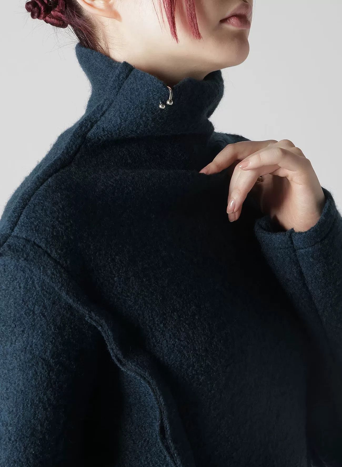 Limi Feu Wool Pile Square Cutting Pullover Size S / US 4 / IT 40 - 6 Thumbnail
