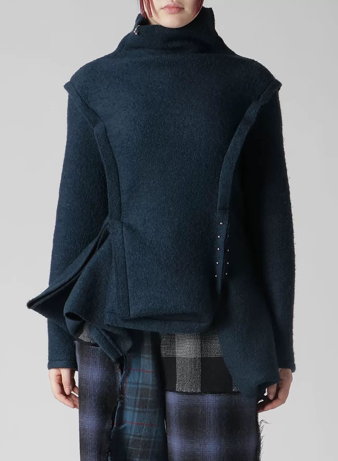 Limi Feu Wool Pile Square Cutting Pullover Size S / US 4 / IT 40 - 4 Thumbnail