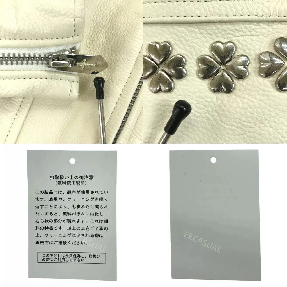 Other Masu Clover Studs Riders Jacket Size US S / EU 44-46 / 1 - 7 Thumbnail