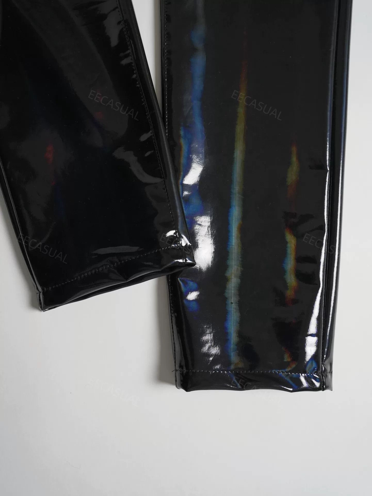 Junya Watanabe Junya Watanabe Black Patent Leather Pants Size US 26 / EU 42 - 6 Thumbnail