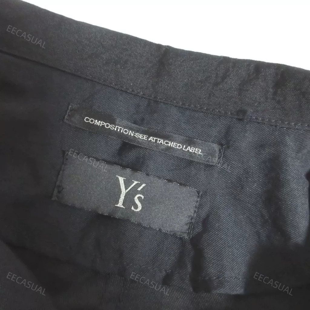 Y's Asymmetrical Layered Black Jacket Size S / US 4 / IT 40 - 9 Thumbnail