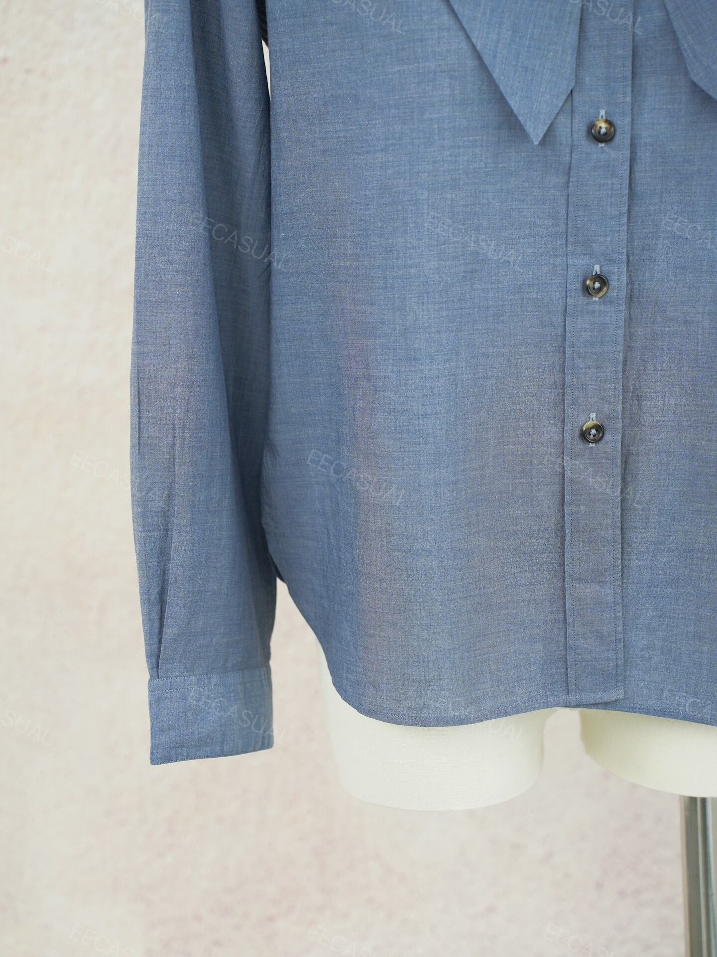 Margaret Howell Margaret Howell Blue Collar Long Sleeve Shirt Size S / US 4 / IT 40 - 6 Thumbnail