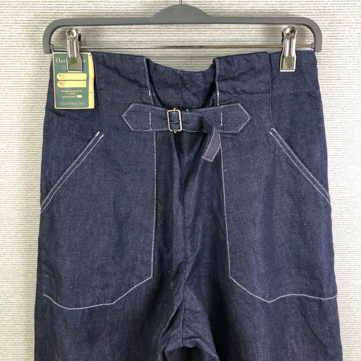 Other High-Waisted Blue Wide-Leg Jeans Size 23" - 6 Thumbnail