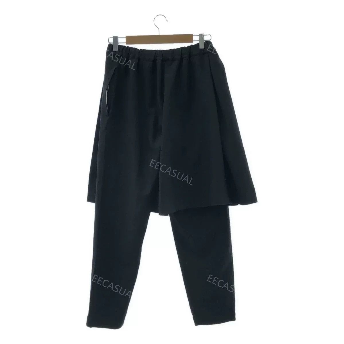 Comme des Garcons Comme des Garçons Black Pleated Trousers Size 23" - 2 Thumbnail