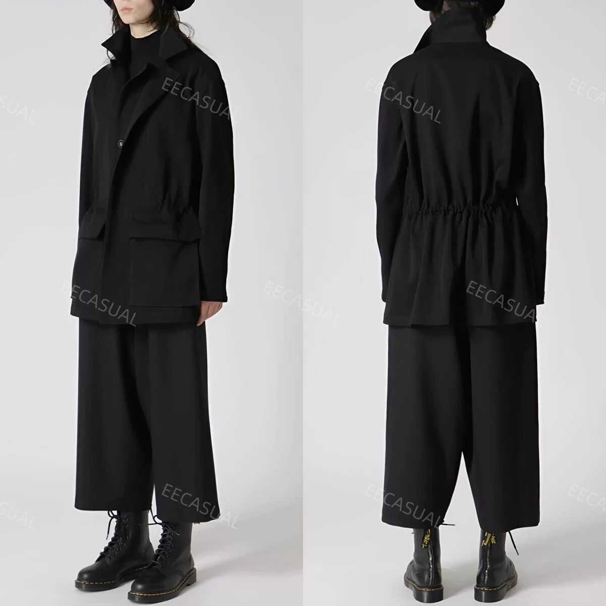 Y's Yohji Yamamoto Gray Denim Jacket Size US M / EU 48-50 / 2 - 2 Thumbnail