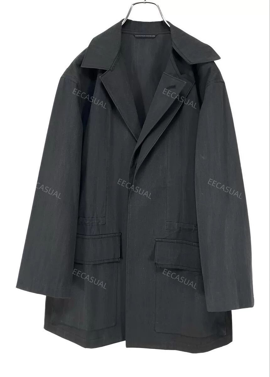 Y's Yohji Yamamoto Gray Denim Jacket Size US M / EU 48-50 / 2 - 3 Thumbnail