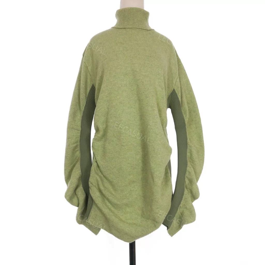 MM6 MM6 Maison Margiela Green Knit Sweater Size XS / US 0-2 / IT 36-38 - 5 Thumbnail