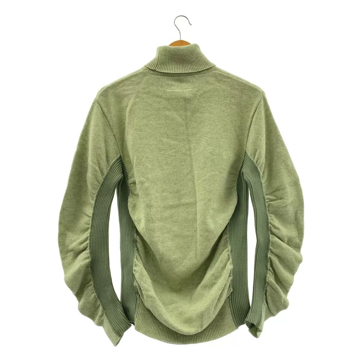 MM6 MM6 Maison Margiela Green Knit Sweater Size XS / US 0-2 / IT 36-38 - 2 Thumbnail