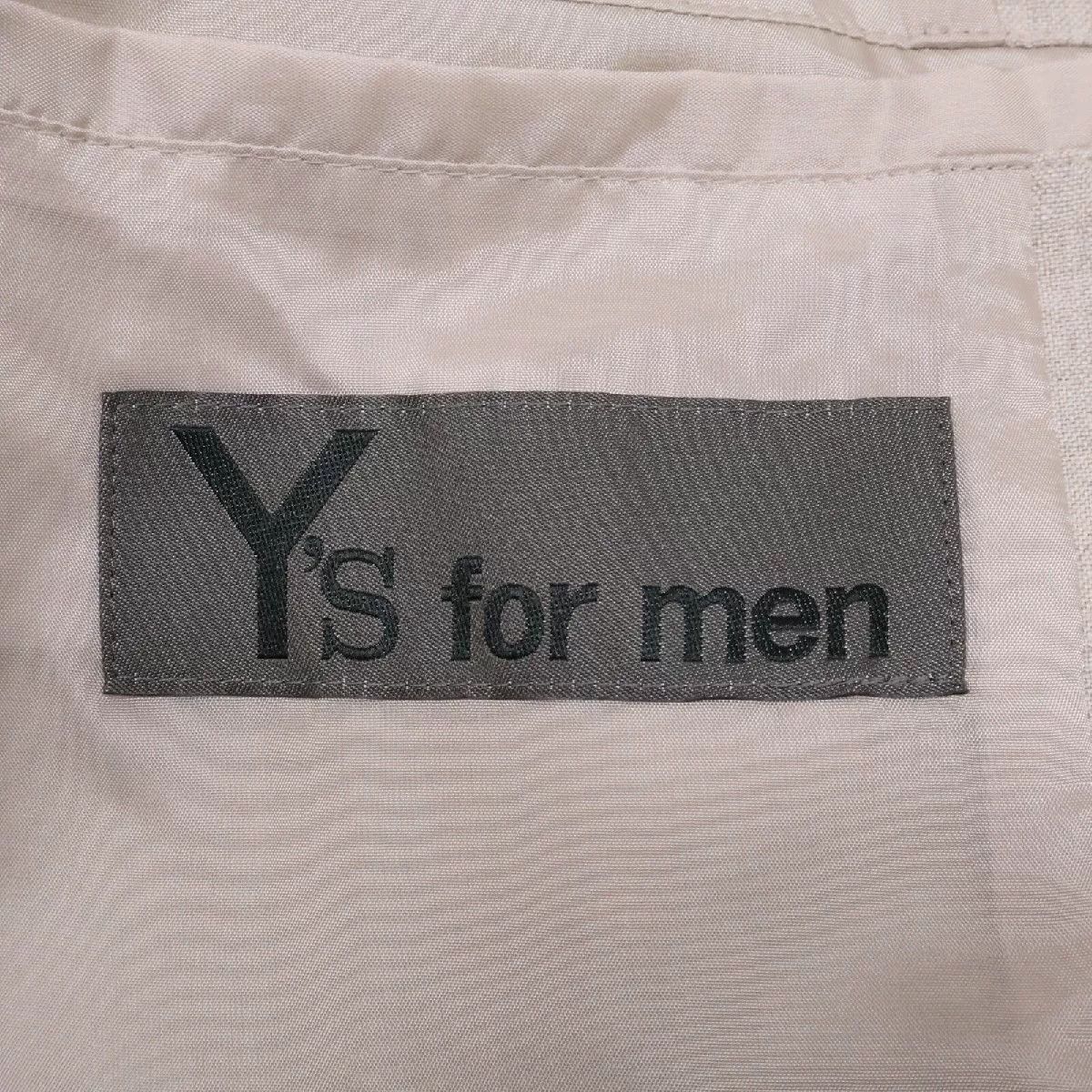 Y's for Men Y's for Men Beige Linen Blazer Size US L / EU 52-54 / 3 - 4 Thumbnail