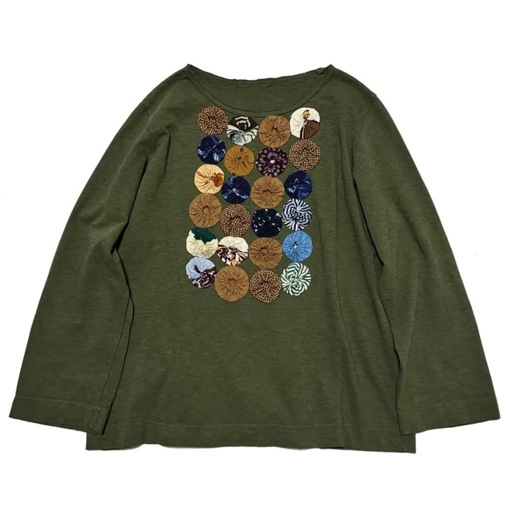 45rpm Unique Quilted T-Shirt with Decorative Elements Size S / US 4 / IT 40 - 2 Thumbnail