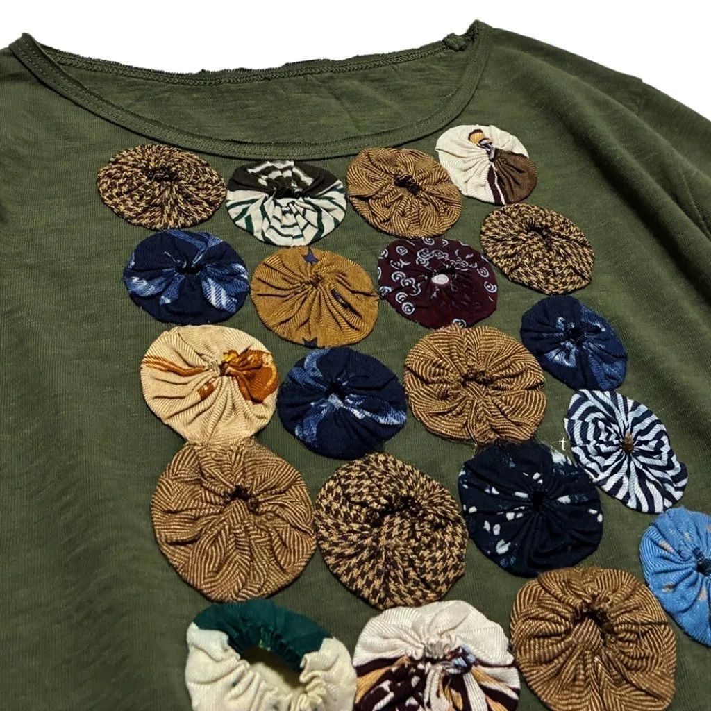 45rpm Unique Quilted T-Shirt with Decorative Elements Size S / US 4 / IT 40 - 4 Thumbnail