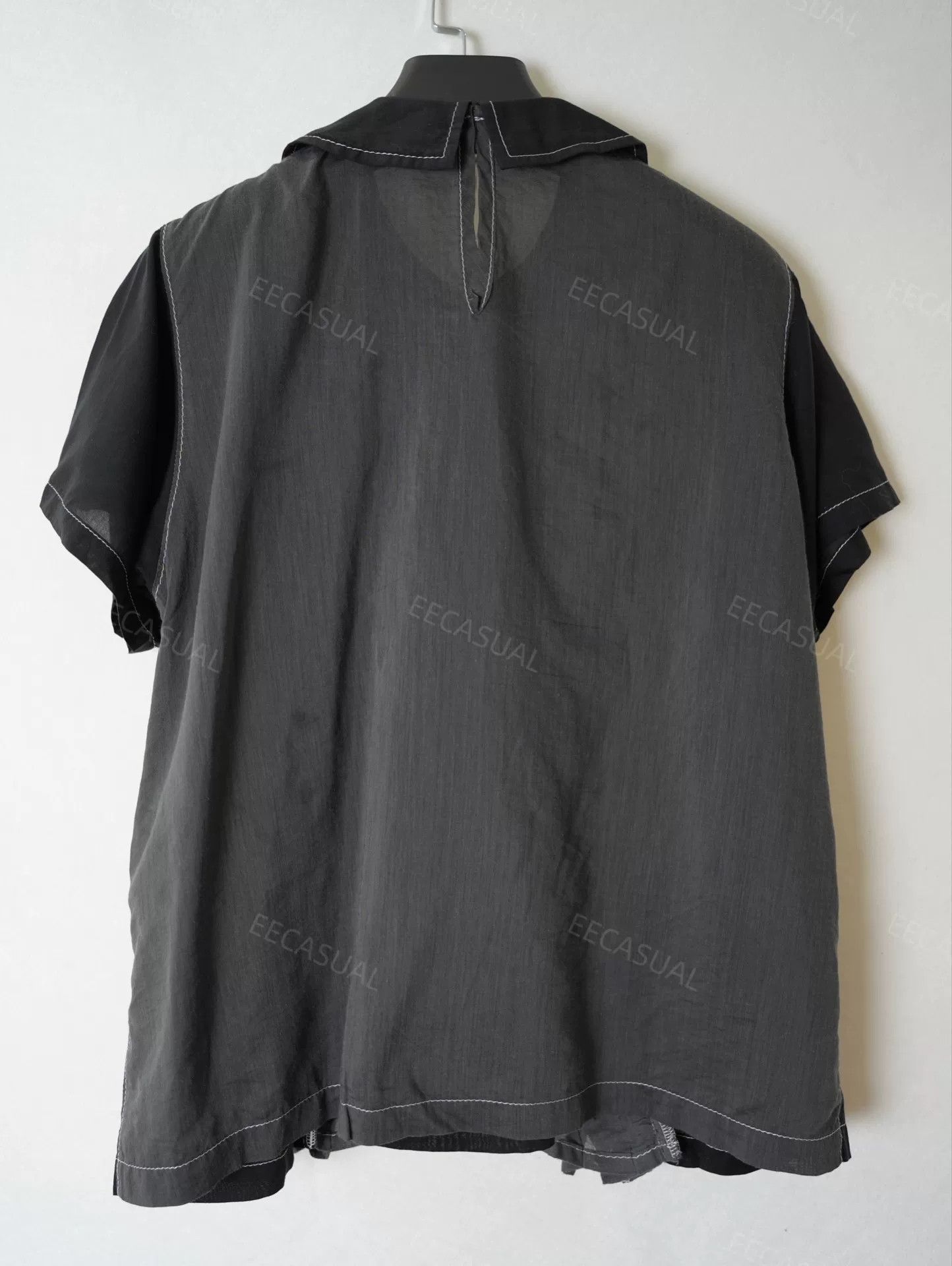 Comme des Garcons CDG Tricot Layered Ruffle Collar Top Size M / US 6-8 / IT 42-44 - 2 Thumbnail