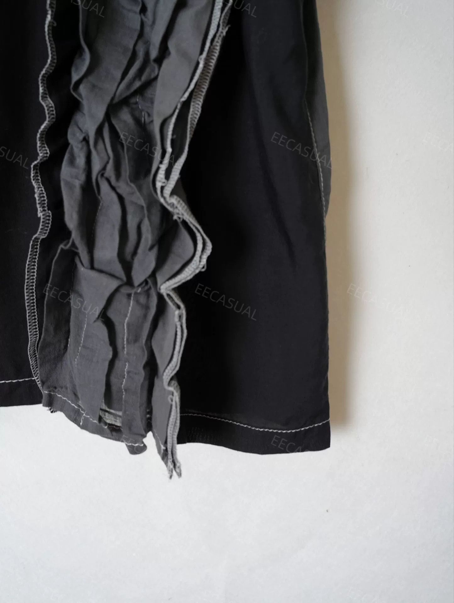 Comme des Garcons CDG Tricot Layered Ruffle Collar Top Size M / US 6-8 / IT 42-44 - 6 Thumbnail