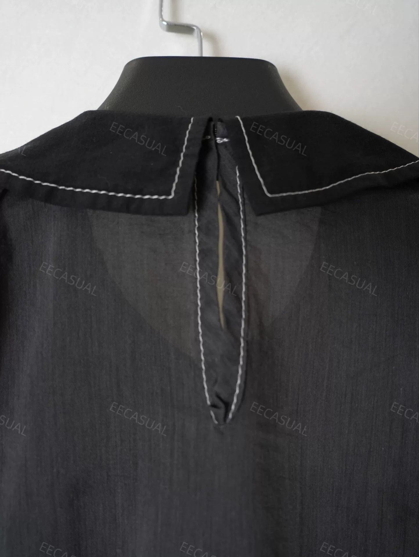Comme des Garcons CDG Tricot Layered Ruffle Collar Top Size M / US 6-8 / IT 42-44 - 8 Thumbnail