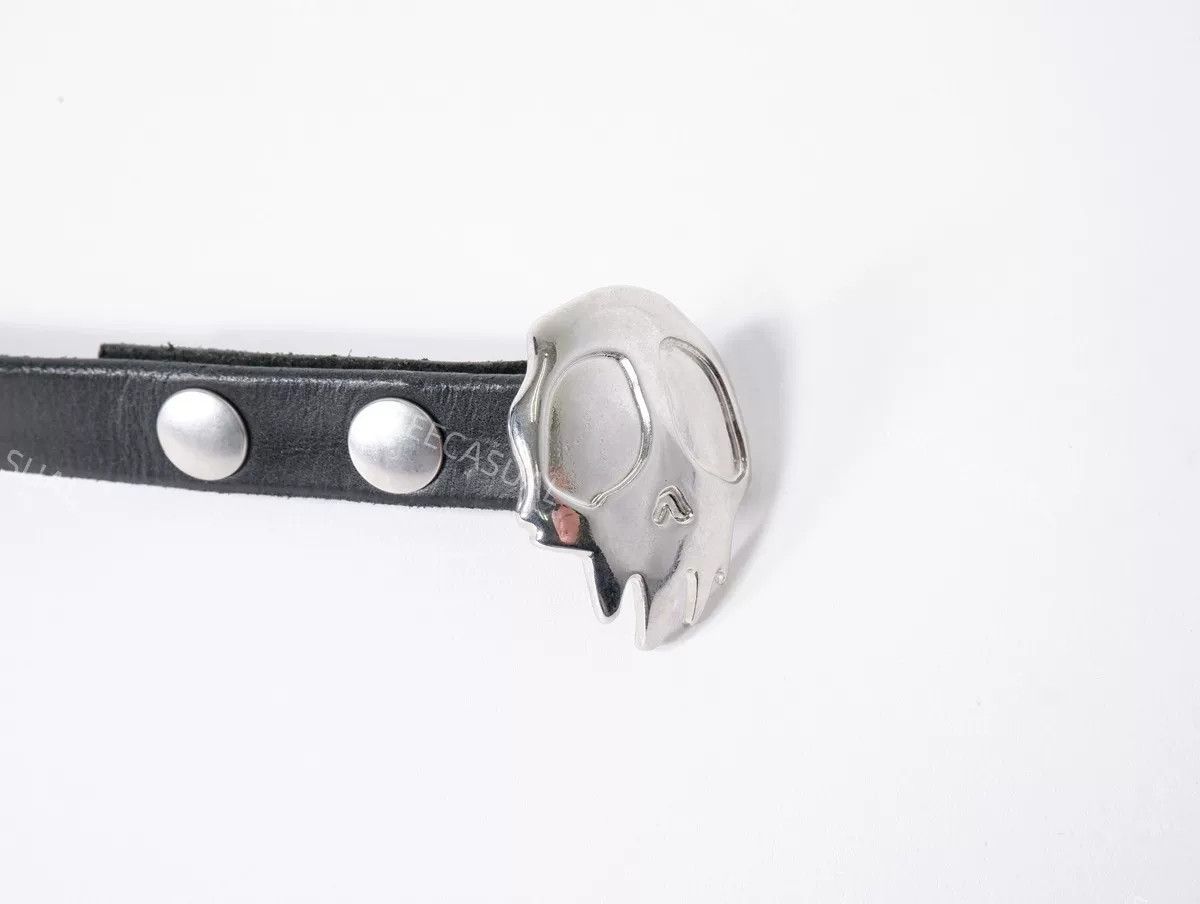 Our Legacy Our Legacy Skull Head Leather Belt Size ONE SIZE - 2 Thumbnail